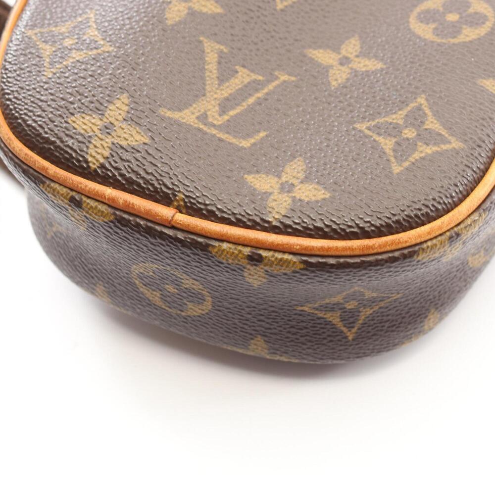 LOUIS VUITTON Brown Monogram Leather Pochette Fanny Pack - Picture 8 of 9
